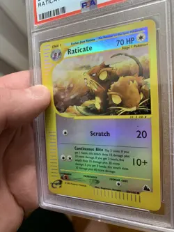 2003 Pokemon - Raticate Reverse Holo E Series Skyridge 89/144 - PSA 7 Near Mint! - Image 3