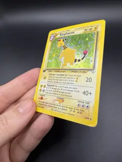 Ampharos - 1/64 - Pokemon Neo Revelation 1st Edition Holo Rare WOTC HP CREASE - Image 3