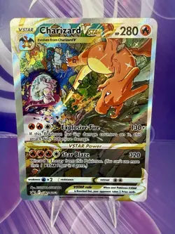 Charizard VSTAR SWSH262 Black Star Full Art Promo | Pokemon TCG SWSH | Near Mint - Image 1