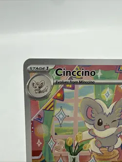 Cinccino 183/162 SV05: Temporal Forces Holo Pokemon Scarlett And Violet - Image 2