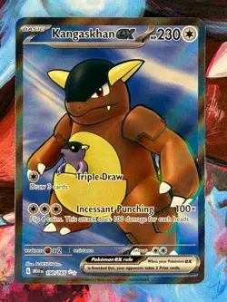 Kangaskhan ex Full Art Ultra Rare 190/165 SV: 151 Mew Pokemon TCG ⭐⭐ - Image 1