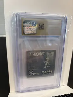 Pokemon Mewtwo 1999 Artbox Series 1 Stickers Art Box #150 CGC 8.5 NM/Mint+ - Image 2