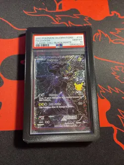 2021 Pokemon Celebrations #114 FA/ZEKROM GEM MT CLASSIC COLL-BLACK/WHITE PSA 10 - Image 1