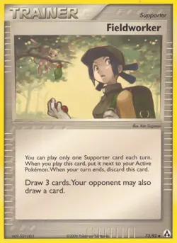 Pokemon Fieldworker (73/93) Legend Maker LP - Image 1