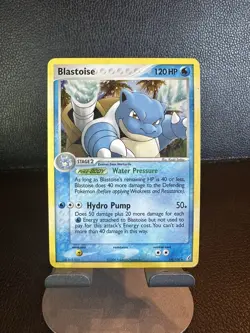 Pokemon 2006 - Blastoise 14/100 Cosmos Holo Crystal Guardians - Image 1