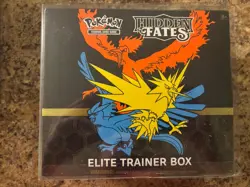 Pokemon TCG - Hidden Fates Elite Trainer Box Sealed (4x) Comes with protectors - Image 3