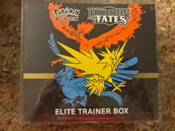 Pokemon TCG - Hidden Fates Elite Trainer Box Sealed (4x) Comes with protectors - Image 5