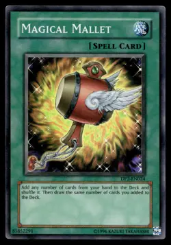 Yu-Gi-Oh TCG #DP2-EN024 Magical Mallet Super Rare LP - Image 1