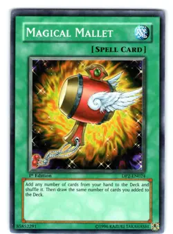 Magical Mallet Super Rare 1st Edition DP2-EN024 LP - Image 1
