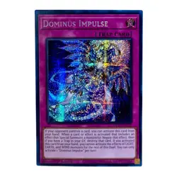 YuGiOh! Dominus Impulse (Prismatic Secret Rare) MP25-EN116 1st Edition NM - Image 1