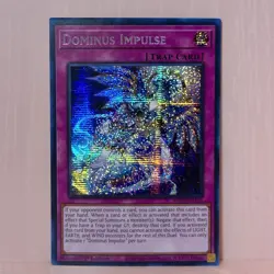 YuGiOh! Dominus Impulse (Prismatic Secret Rare) MP25-EN116 1st Edition NM - Image 2