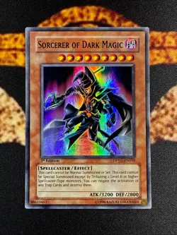 🔥YUGIOH • SORCERER OF DARK MAGIC • SUPER RARE • DPYG-EN010 • 1st EDITION • NM🔥 - Image 1
