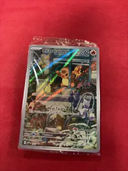 Charmander 044 (Pokemon Center Exclusive) SV: Scarlet & Violet Promo Card SEALED - Image 1