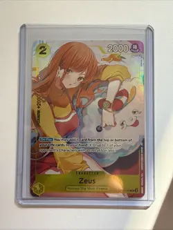 Zeus (OP11-106) Promo Bandai Card Games Fest 24-25 One Piece Nami english - Image 1