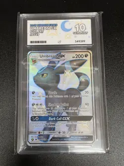 Pokemon Umbreon GX Full Art Ultra Rare Holo Card SV69/SV94 Ace 10 Perfect Subs - Image 1