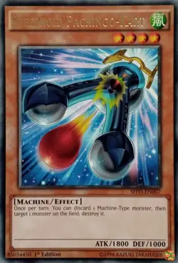 SHVI-EN007 SPEEDROID PACHINGO-KART RARE 1ST EDITION YuGiOh CARD - Image 1