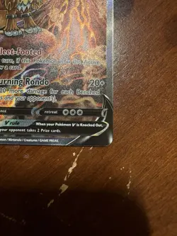 Entei V GG36/GG70 Crown Zenith: Galarian Gallery Holo, pokemon card, english - Image 5