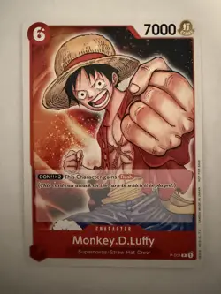 Monkey.D.Luffy (Promotion Pack 2022) P-001 One Piece Promotion Cards Pre errata - Image 2