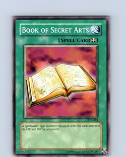 Yu-Gi-Oh TCG Book Of Secret Arts LOB-043 Unlimited Regular Common Card NM - Image 1