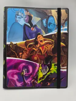 Disney Lorcana The First Chapter Villians 9 Pocket Binder Costco Holds 252 Cards - Image 1