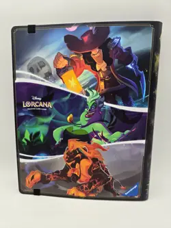 Disney Lorcana The First Chapter Villians 9 Pocket Binder Costco Holds 252 Cards - Image 2