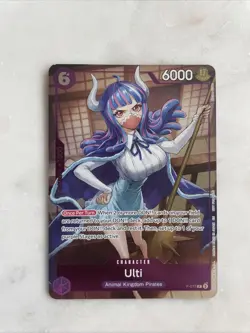 Ulti (Event Pack Vol. 6) P-077 One Piece Promotion Cards Foil - Image 1