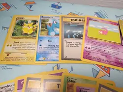 Mixed Pokemon Card Lot, Clefable Reverse Holo Expedition, E Series - Image 5