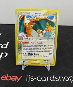 Charizard Crystal Guardians 4/100 Reverse Holo Damaged Pokemon Card T1 - Image 1