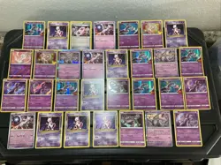 (30) Mewtwo Mew CARDS LOT VTG HOLO STAMP VTG Reverse Cracked Ice Halloween - Image 1