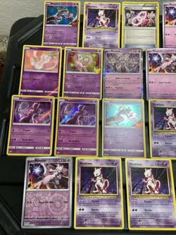 (30) Mewtwo Mew CARDS LOT VTG HOLO STAMP VTG Reverse Cracked Ice Halloween - Image 2