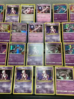 (30) Mewtwo Mew CARDS LOT VTG HOLO STAMP VTG Reverse Cracked Ice Halloween - Image 3