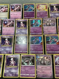 (30) Mewtwo Mew CARDS LOT VTG HOLO STAMP VTG Reverse Cracked Ice Halloween - Image 4