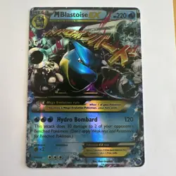 Pokemon TCG Mega Blastoise EX XY 30/146 Holo Ultra Rare Card - Image 2