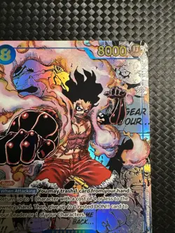 One Piece Card Monkey.D.Luffy OP11-118 Manga Alternative Art English - Image 4