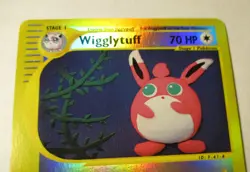 Pokemon TCG Skyridge Wigglytuff 34/144 Reverse Holo Card 2003 Played RARE - Image 4