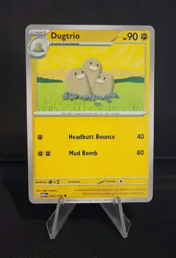 Pokemon: S&V 151 - Dugtrio 051/165 - Insufficient Ink Error Card - Image 1