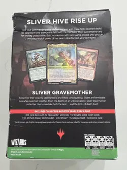 Magic: The Gathering Commander Masters Commander Deck Sliver Swarm 100-Card Deck - Image 2