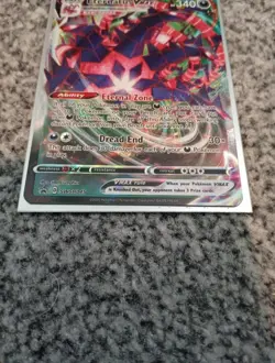 Eternatus VMAX SWSH045 Full Art Textured Holo Ultra Rare Pokemon Card - Image 3