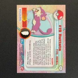 Rattata - #19 - Topps - Series 1 - Pokemon Card - Image 3