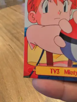TV3 Misty - TV Animation Edition - Pokemon Topps Card - Image 3