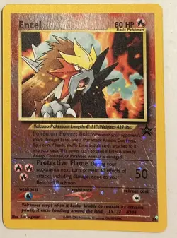 Pokemon Entei #34 Black Star Promo Reverse Holo Card - Image 2