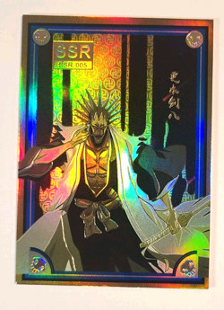 Kenpachi Zaraki SSR-005 Bleach CCG Anime Card - Bleach Premium Collection - Image 1