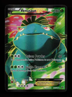 Venusaur EX (141 Full Art) 141/146 Ultra Rare XY Base Set Pokemon Card - Image 1