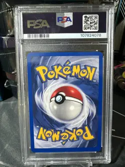 Pokemon TCG Koga's Ditto Gym Challenge Holo Card 10/132 1st Edition Rare PSA 8 - Image 2