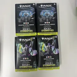 *Sealed Edge of Eternities Commander Deck Case* MTG Magic -Icarus- - Image 1
