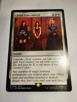 Clever Concealment Final Fantasy MTG Regular NM R 0236 Non-Foil - Image 1