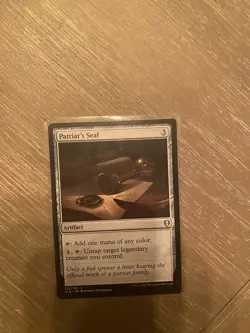🔮 MTG: Patriar's Seal Commander Legends: Battle for Baldur's Gate Regular - Image 1