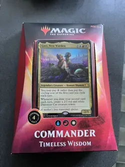 MTG Timeless Wisdom - Sealed - Commander Deck - Image 1