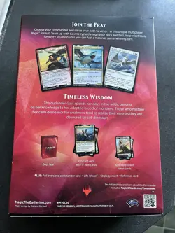 MTG Timeless Wisdom - Sealed - Commander Deck - Image 2