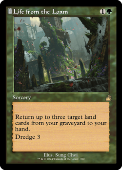 [MTG] Life from the Loam (Retro Frame) (350) (RVR) NM - Image 1